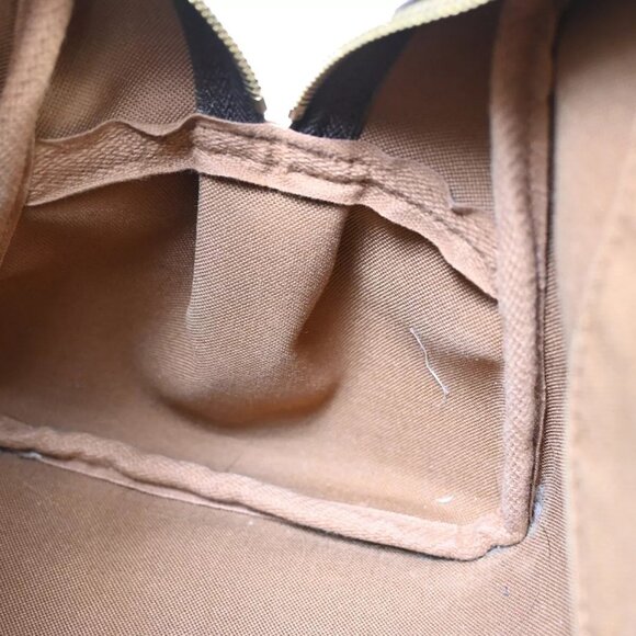 LOUIS VUITTON Montorgueil PM Shoulder Bag Monogram Leather Brown - Picture 4 of 16